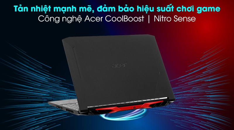 Acer Nitro AN515 55 72P6 i7 (NH.QBNSV.004) - Tản nhiệt