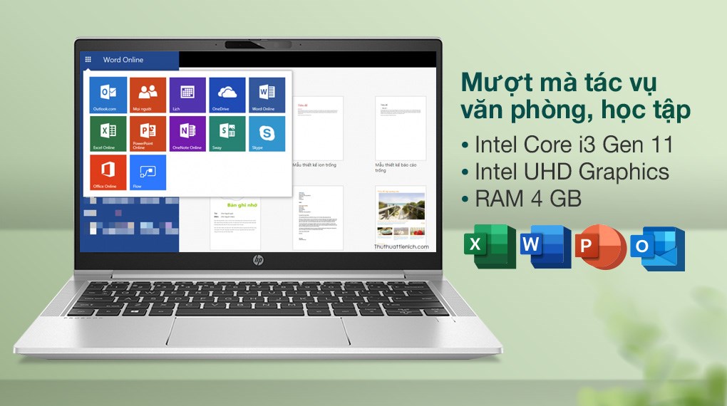 Laptop HP ProBook 430 G8 i3 1115G4/4GB/256GB/Win10 (2H0N5PA)