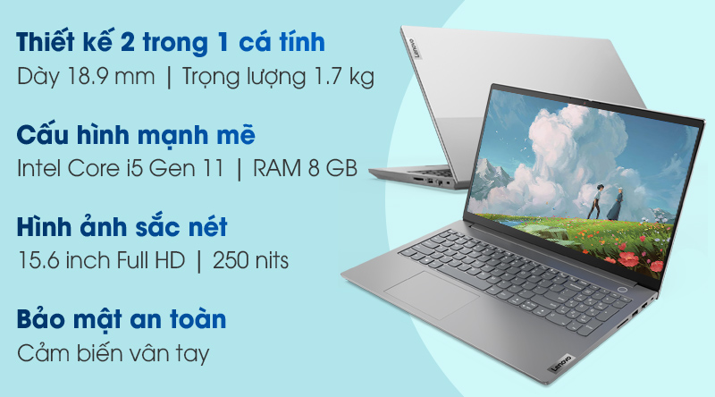 Laptop Lenovo ThinkBook 15 G2 ITL i5 1135G7 | Chính hãng Laptop Lenovo ThinkBook 15 G2 ITL i5 1135G7 | Chính hãng