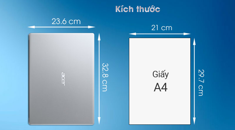 Laptop Acer Aspire 3 A314 35 P6JF N6000/4GB/512GB/Win10 (NX.A7SSV.003)