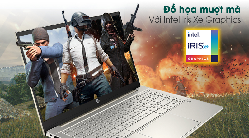 Laptop HP Pavilion 14 dv0010TU i5 1135G7/8GB/32GB+512GB/Office H&S2019/Win10 (2D7A9PA)