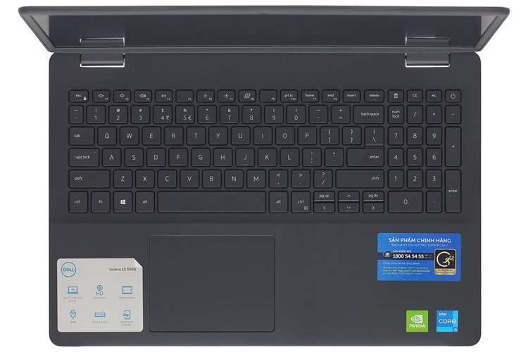 Laptop Dell Vostro 3500 i5 1135G7/8GB/256GB/2GB MX330/Win10 (P90F006V3500B) Màu Đen