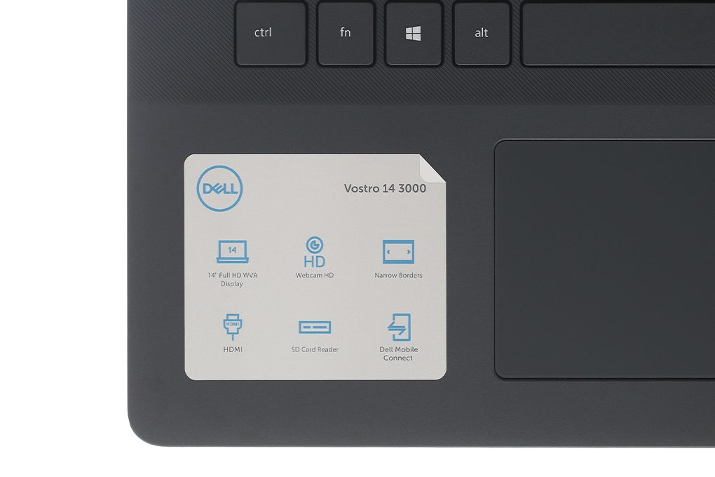Laptop Dell Vostro 3400 i7 1165G7/8GB/512GB/2GB MX330/Win10 (V4I7015W) Màu Đen