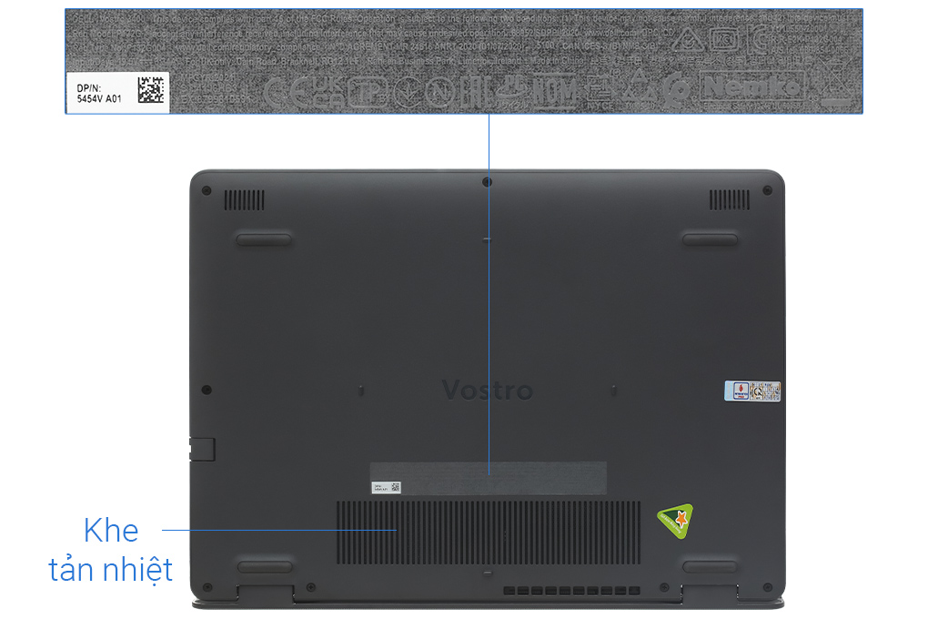 Laptop Dell Vostro 3400 i7 1165G7/8GB/512GB/2GB MX330/Win10 (V4I7015W) Màu Đen