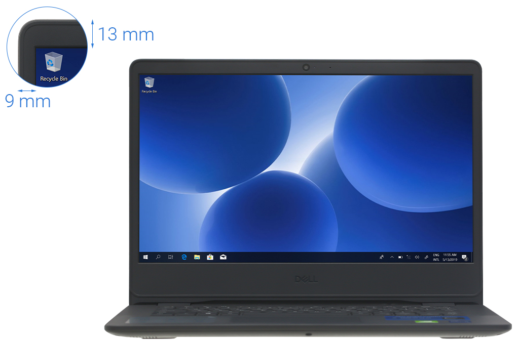 Laptop Dell Vostro 3400 i7 1165G7/8GB/512GB/2GB MX330/Win10 (V4I7015W) Màu Đen