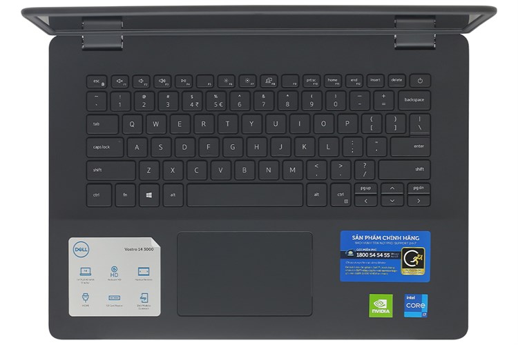 Laptop Dell Vostro 3400 i7 1165G7/8GB/512GB/2GB MX330/Win10 (V4I7015W) Màu Đen