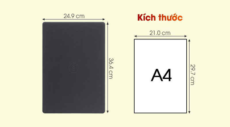 Laptop Dell Vostro 3500 i3 1115G4/8GB/256GB/Win10 (V5I3001W)