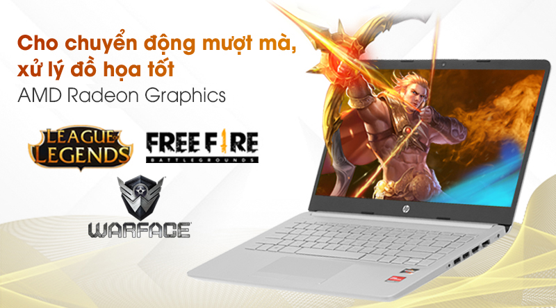 Laptop HP 14s dk1055AU R3 3250U/4GB/256GB/Win10 (171K9PA)