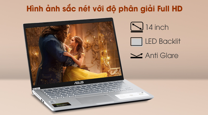 Laptop Asus VivoBook X415JA i5 1035G1/8GB/512GB/Win10 (EK090T)