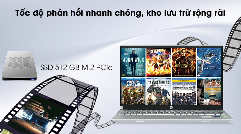 Laptop HP Pavilion 15 eg0005TX i5 1135G7/8GB/512GB/2GB MX450/Office H&S2019/Win10 (2D9C6PA)