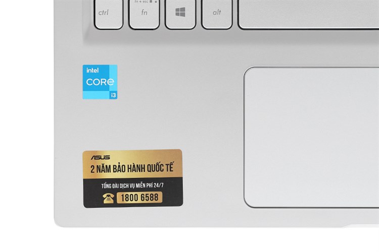 Laptop Asus VivoBook X515EA i3 1115G4/4GB/256GB/Win10 (EJ065T) Màu Bạc