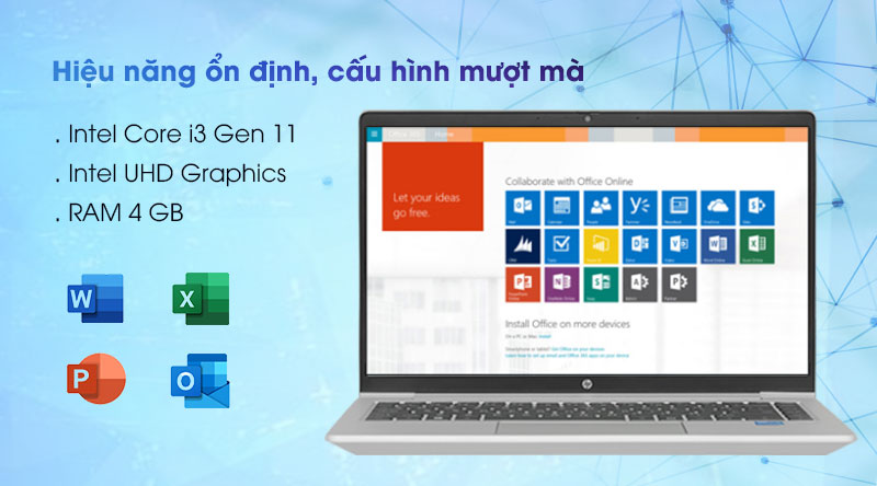 Laptop HP ProBook 440 G8 i3 1115G4/4GB/512GB/Win10 (2H0R6PA)