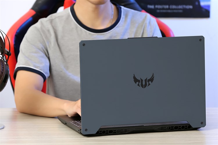 Laptop Asus TUF Gaming FX506LH i5 10300H/8GB/512GB/144Hz/4GB GTX1650/Win10 (HN002T) Màu Xám