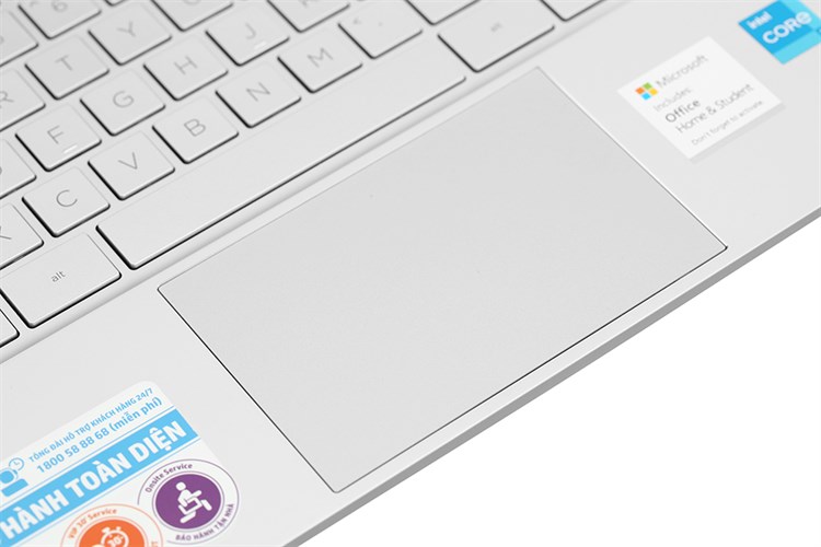 Laptop HP Pavilion 14 dv0041TU i3 1115G4/4GB/256GB/Office H&S2019/Win10 (2H3L0PA) Màu Bạc