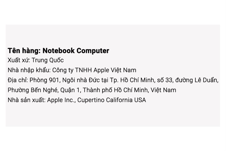 Laptop Apple MacBook Pro M1 2020 16GB/1TB SSD (Z11C000CJ) Màu Xám