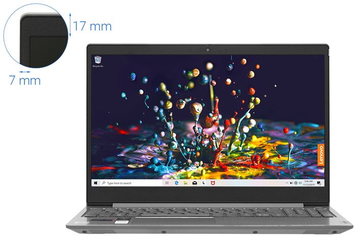 Laptop Lenovo IdeaPad Slim 3 15IIL05 i3 1005G1/4GB/512GB/Win10 (81WE0132VN) Màu Xám