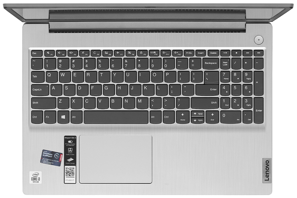 Laptop Lenovo IdeaPad Slim 3 15IIL05 i3 1005G1/4GB/512GB/Win10 (81WE0132VN) Màu Xám