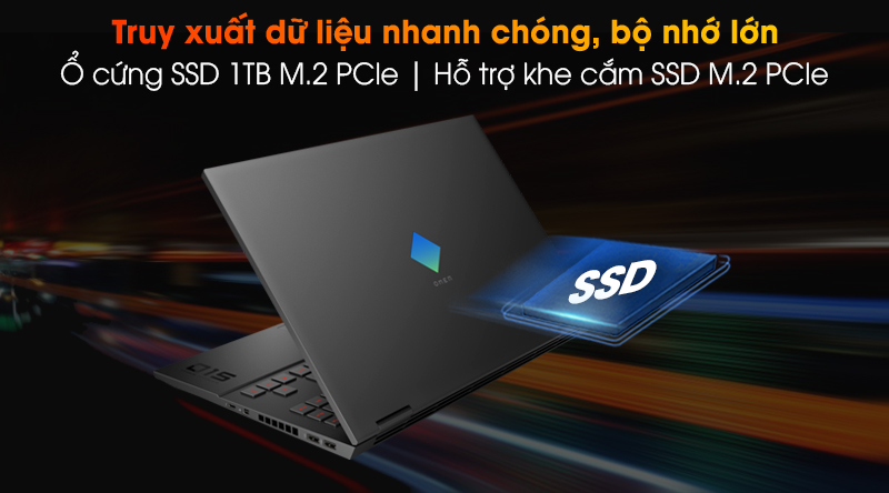 Laptop HP Omen 15 ek0079TX i7 10750H/16GB/1TB SSD/6GB RTX2060/300Hz/Office H&S2019/Win10 (26Y69PA)