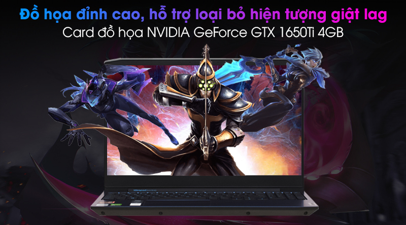 Laptop Lenovo IdeaPad Gaming 3 15IMH05 i5 10300H/8GB/512GB/4GB GTX1650Ti/120Hz/Win10 (81Y4013VVN)