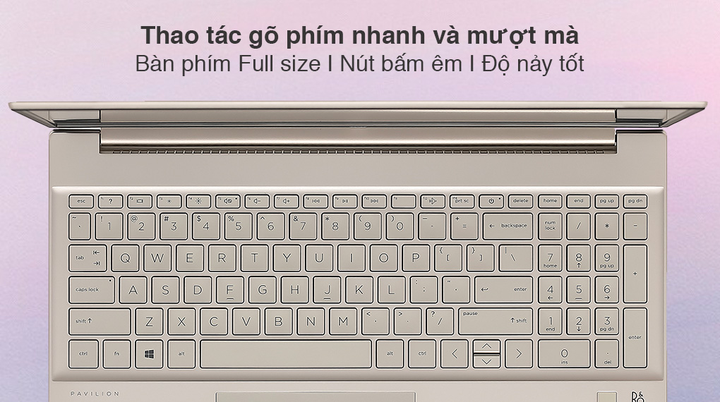 Laptop HP Pavilion 15 eg0072TU i7 1165G7/8GB/512GB/Office H&S2019/Win10 (2P1N3PA)