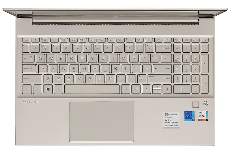 Laptop HP Pavilion 15 eg0072TU i7 1165G7/8GB/512GB/Office H&S2019/Win10 (2P1N3PA) Màu Vàng