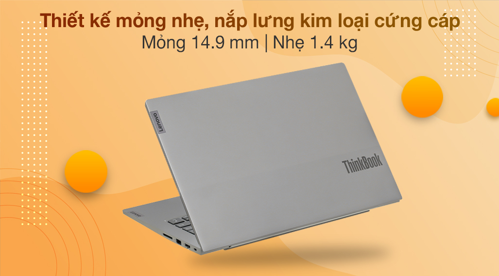 Lenovo ThinkBook 14 G2 ITL i5 1135G7 (20VD003KVN) - Thiết kế