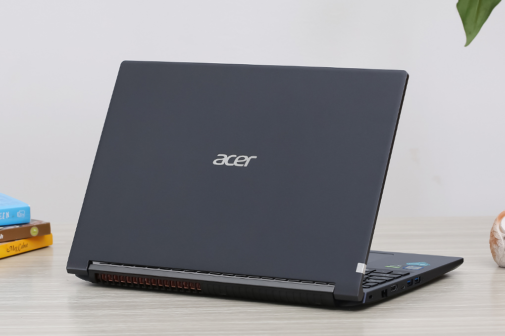 Laptop Acer Aspire 7 Gaming A715 75G 52S5 i5 9300H/8GB/512GB/4GB GTX1650Ti/Balo/Win10 (NH.Q85SV.002) Màu Đen