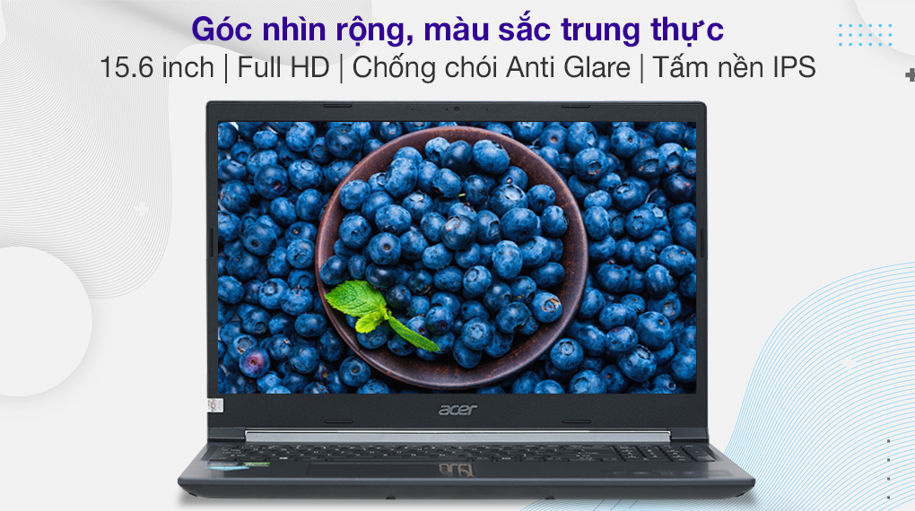 Acer Aspire 7 A715 75G 52S5 i5 9300H (NH.Q85SV.002) - Hình ảnh