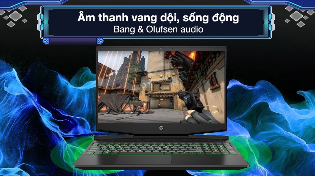 Laptop HP Pavilion Gaming 15 dk1159TX i7 10750H/8GB/32GB+512GB/4GB GTX1650Ti/Win10 (31J36PA)