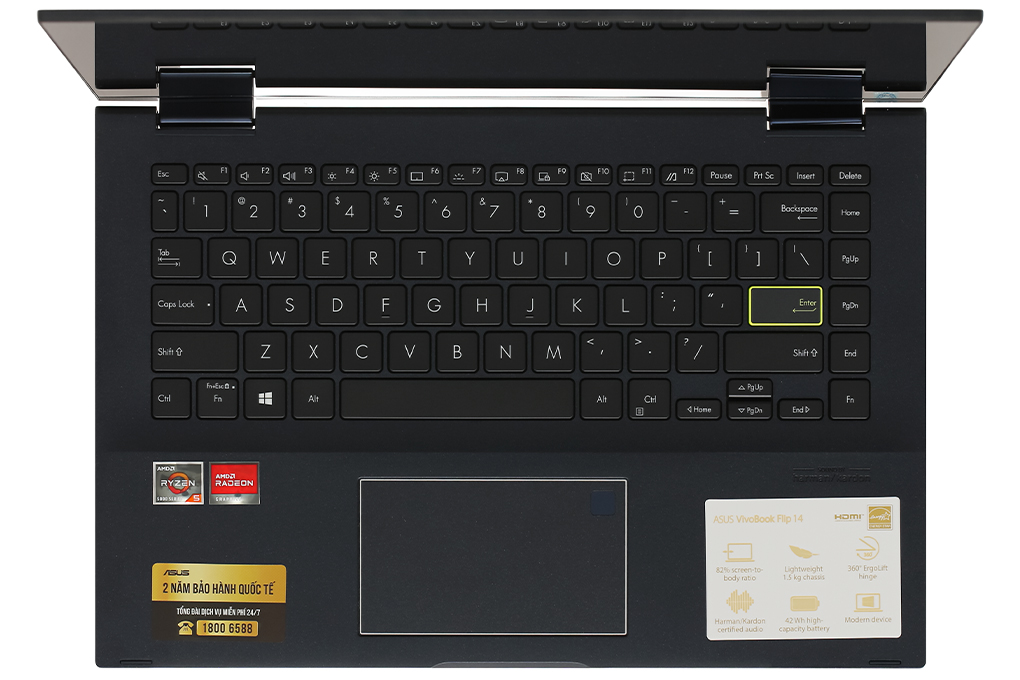 Laptop Asus VivoBook TM420U R5 5500U/8GB/512GB/Touch/Pen/Win10 (EC022T) - 4