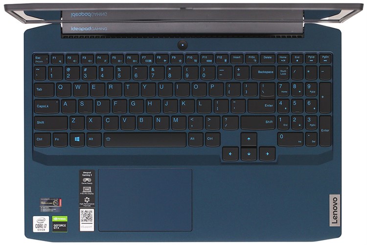 Laptop Lenovo Ideapad Gaming 3 15IMH05 i7 10750H/8GB/512GB/4GB GTX1650Ti/120Hz/Win10 (81Y4013UVN) Màu Xanh đen