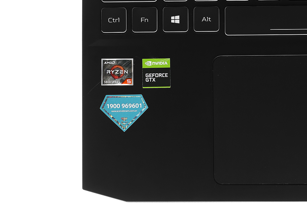 Laptop Acer Nitro 5 Gaming AN515 45 R3SM R5 5600H/8GB/512GB/4GB GTX1650/144Hz/Balo/Win10 (NH.QBMSV.005) Màu Đen