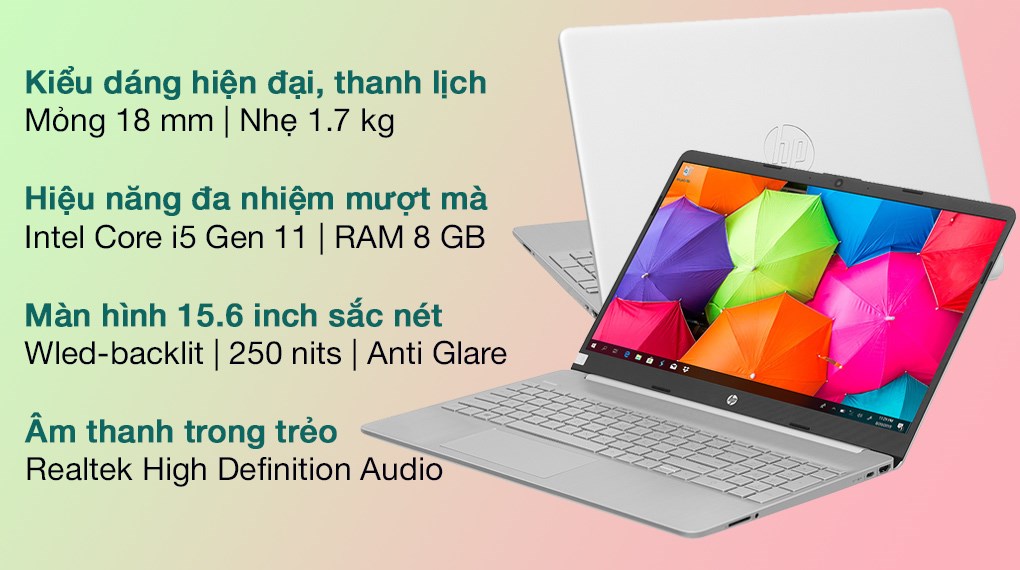 Laptop HP 15s fq2027TU i5 1135G7/8GB/512GB/Win10 (2Q5Y3PA)