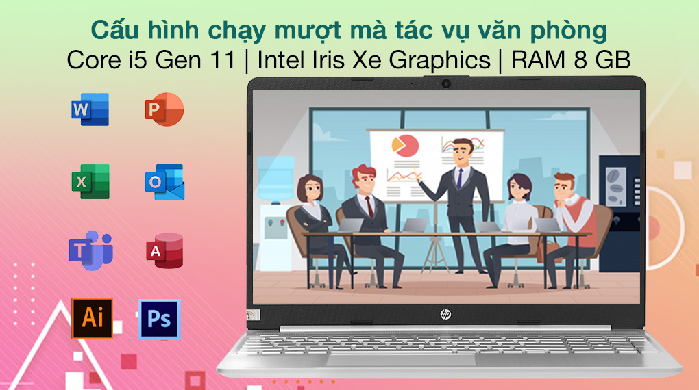 HP 15s fq2027TU i5 1135G7 (2Q5Y3PA) - Cấu hình