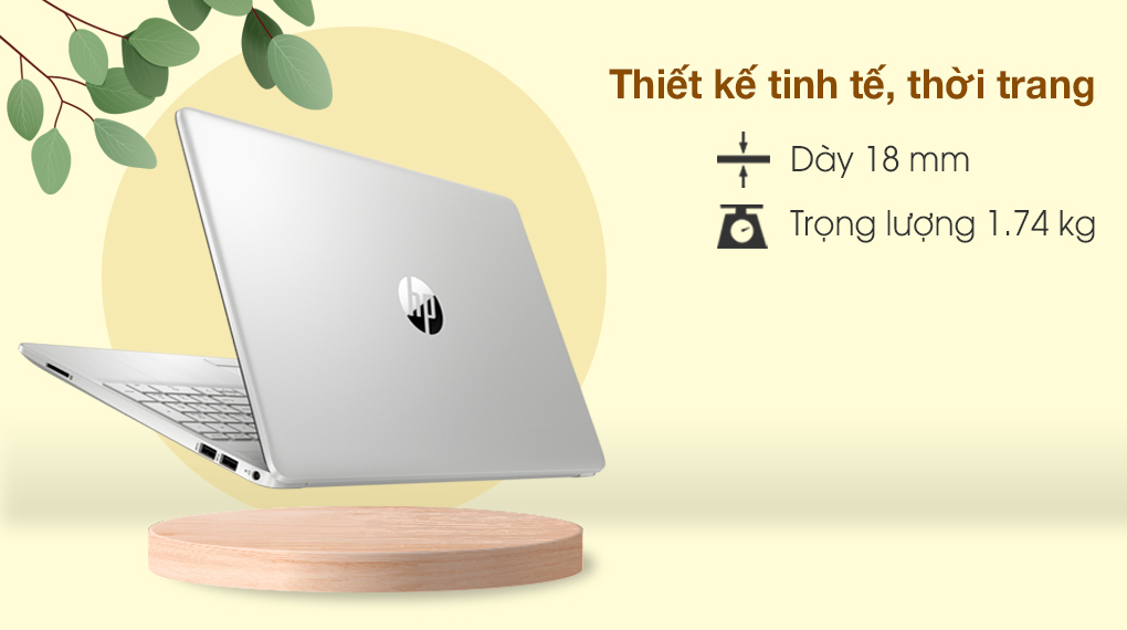 Laptop HP 15s du1108TU i3 10110U/4GB/256GB/Win10 (2Z6L7PA)