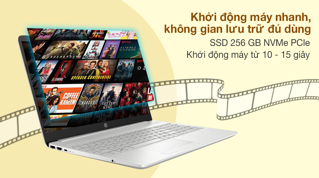 Laptop HP 15s du1108TU i3 10110U/4GB/256GB/Win10 (2Z6L7PA)