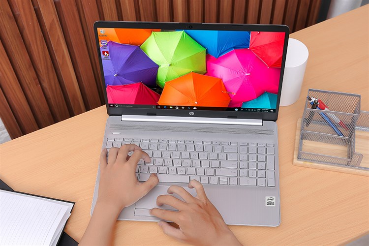 Laptop HP 15s du1108TU i3 10110U/4GB/256GB/Win10 (2Z6L7PA) Màu Bạc