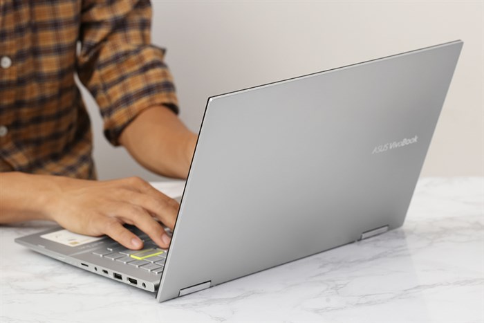 Laptop Asus VivoBook Flip TP470EA i5 1135G7/8GB/512GB/Touch/Pen/Win10 (EC029T) Màu Bạc