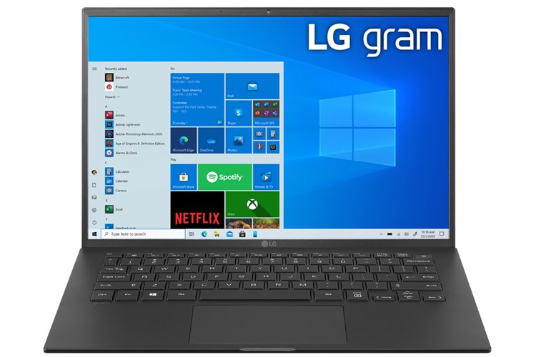 Laptop LG Gram 14 2021 i7 1165G7/16GB/512GB/Win 10 (14Z90P-G.AH75A5) Màu Đen