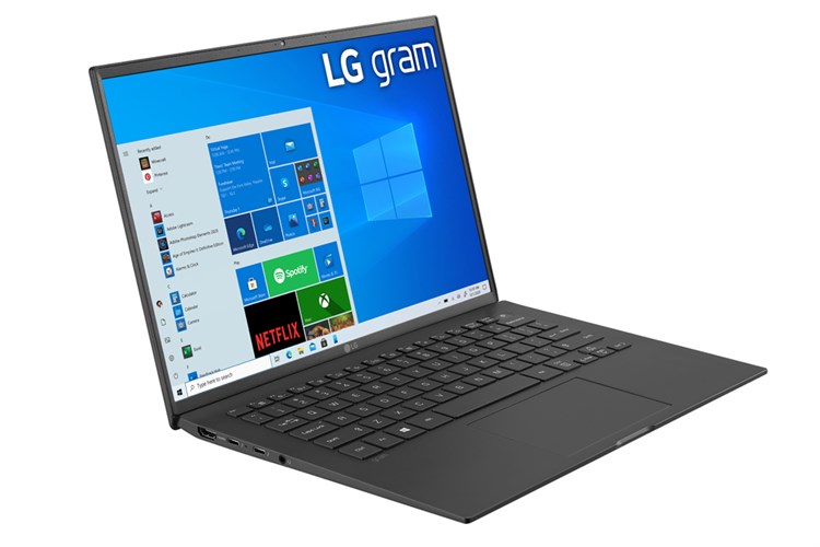 Laptop LG Gram 14 2021 i7 1165G7/16GB/512GB/Win 10 (14Z90P-G.AH75A5) Màu Đen