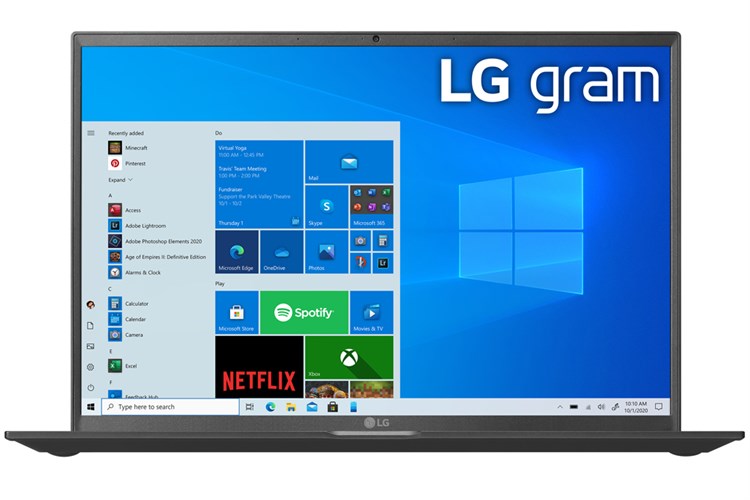 Laptop LG Gram 14 2021 i7 1165G7/16GB/512GB/Win 10 (14Z90P-G.AH75A5) Màu Đen