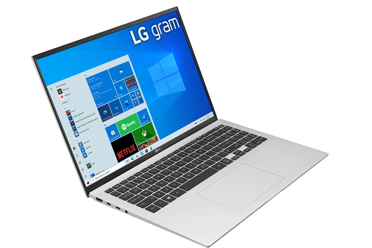 Laptop LG Gram 16 2021 i7 1165G7/16GB/256GB/Win10 (16Z90P-G.AH73A5) Màu Bạc