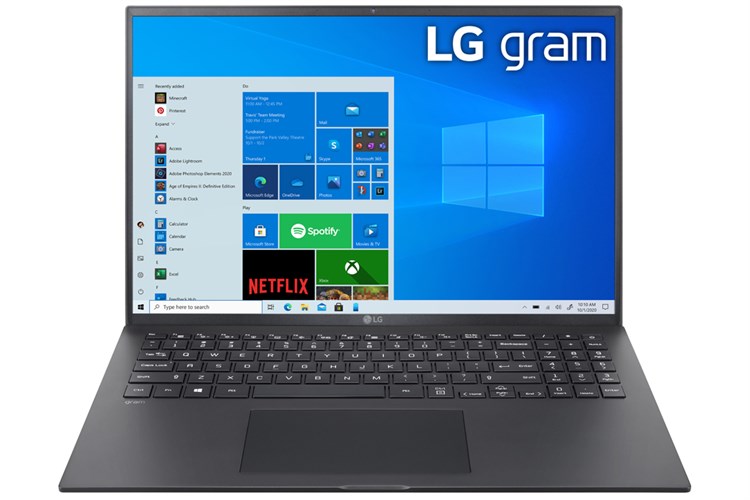 Laptop LG Gram 16 2021 i7 1165G7/16GB/512GB/Win10 (16Z90P-G.AH75A5) Màu Đen