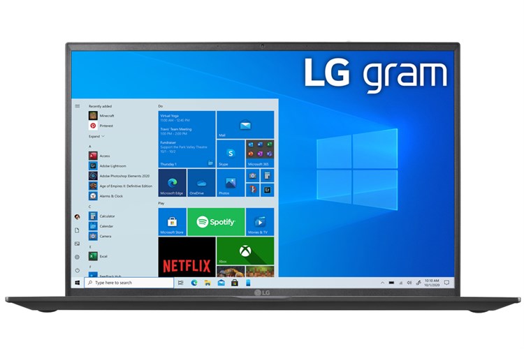 Laptop LG Gram 16 2021 i7 1165G7/16GB/512GB/Win10 (16Z90P-G.AH75A5) Màu Đen
