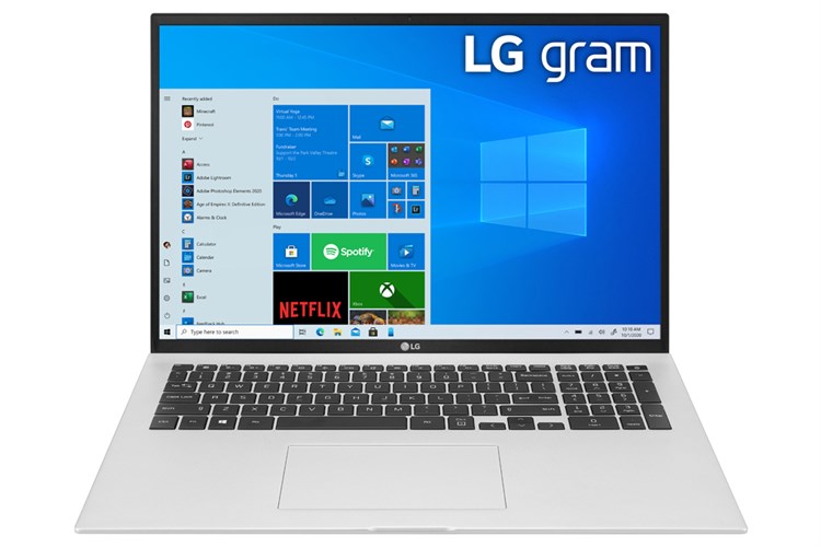 Laptop LG Gram 17 2021 i7 1165G7/16GB/512GB/Win10 (17Z90P-G.AH76A5) Màu Bạc