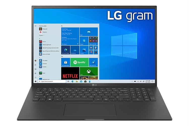 Laptop LG Gram 17 2021 i7 1165G7/16GB/1TB SSD/Win10 (17Z90P-G.AH78A5) Màu Đen