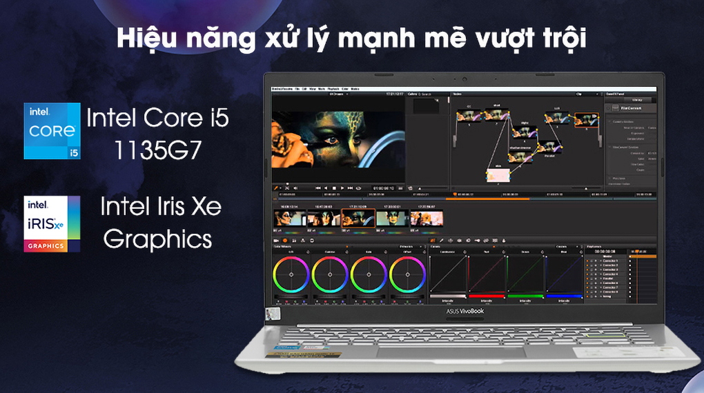 Laptop Asus VivoBook A415EA i5 1135G7/8GB/32GB+512GB//Win10 (AM889T)