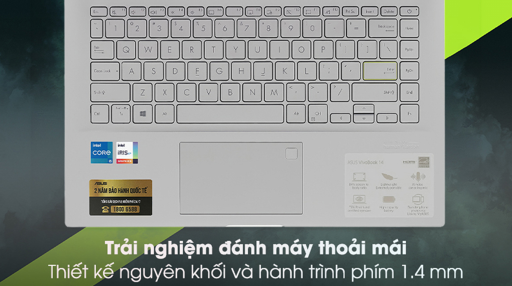 Asus VivoBook A415EA i5 1135G7 (AM889T) - Bàn phím