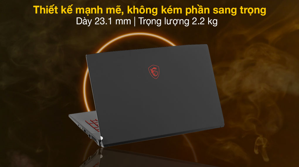Laptop MSI GF75 Thin 10SCXR i7 10750H/8GB/512GB/4GB GTX1650/144Hz/Balo/Chuột/Win10 (068VN)