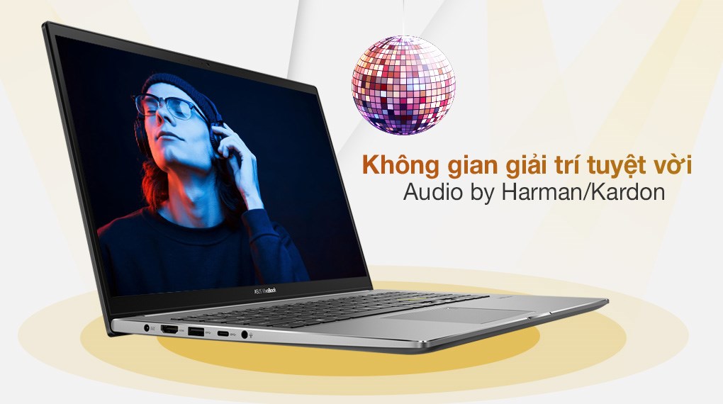 Laptop Asus VivoBook S533EQ i5 1135G7/8GB/512GB/2GB MX350/Win10 (BQ011T)